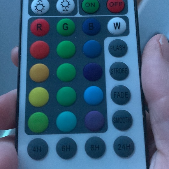 HOMEMADE USB POWERED LED CLOUD LAMPS. Comes in a set of 2 Clouds, with remote. - Picture 6 of 6